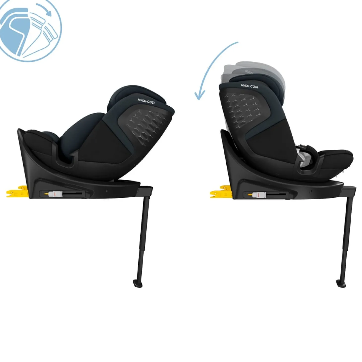 Maxi Cosi Siège auto Emerald 360 S Tonal Black