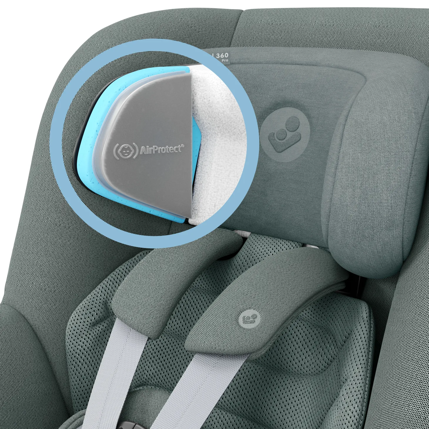 Maxi Cosi Siège auto Pearl 360 Pro Authentic Grey 2