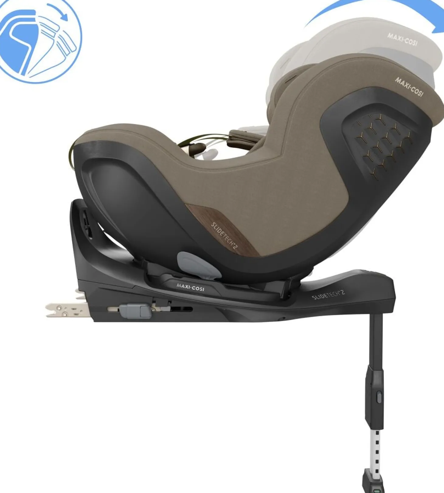 Maxi Cosi Siège-auto Pearl slide pro Authentic Truffle