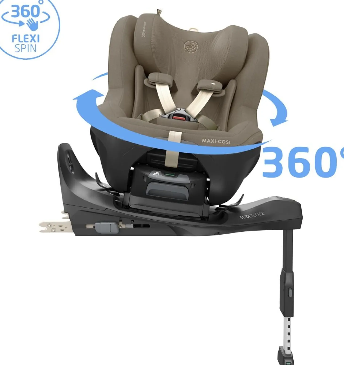 Maxi Cosi Siège-auto Pearl slide pro Authentic Truffle
