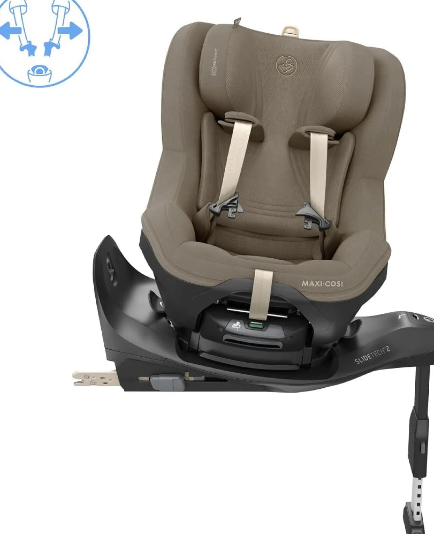 Maxi Cosi Siège-auto Pearl slide pro Authentic Truffle