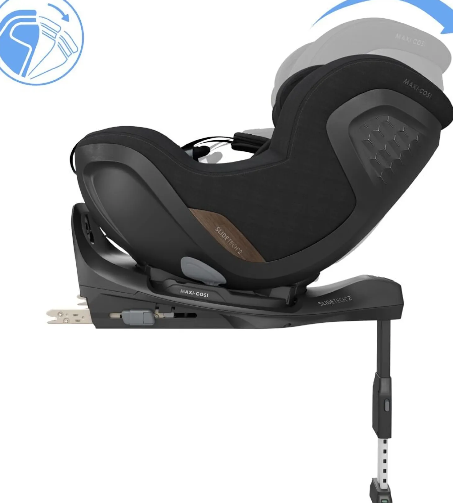 Maxi Cosi Siège-auto Pearl slide pro Authentic Black