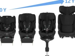 Maxi Cosi Siège auto Pearl Xl Slide Pro Authentic Black