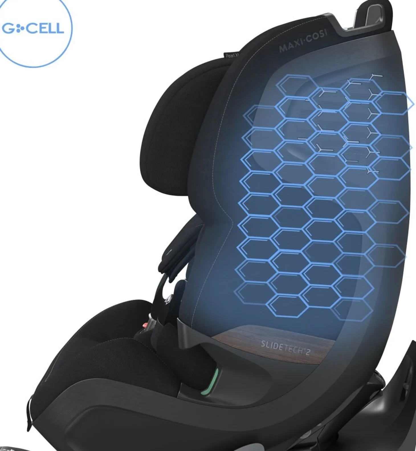 Maxi Cosi Siège auto Pearl Xl Slide Pro Authentic Black