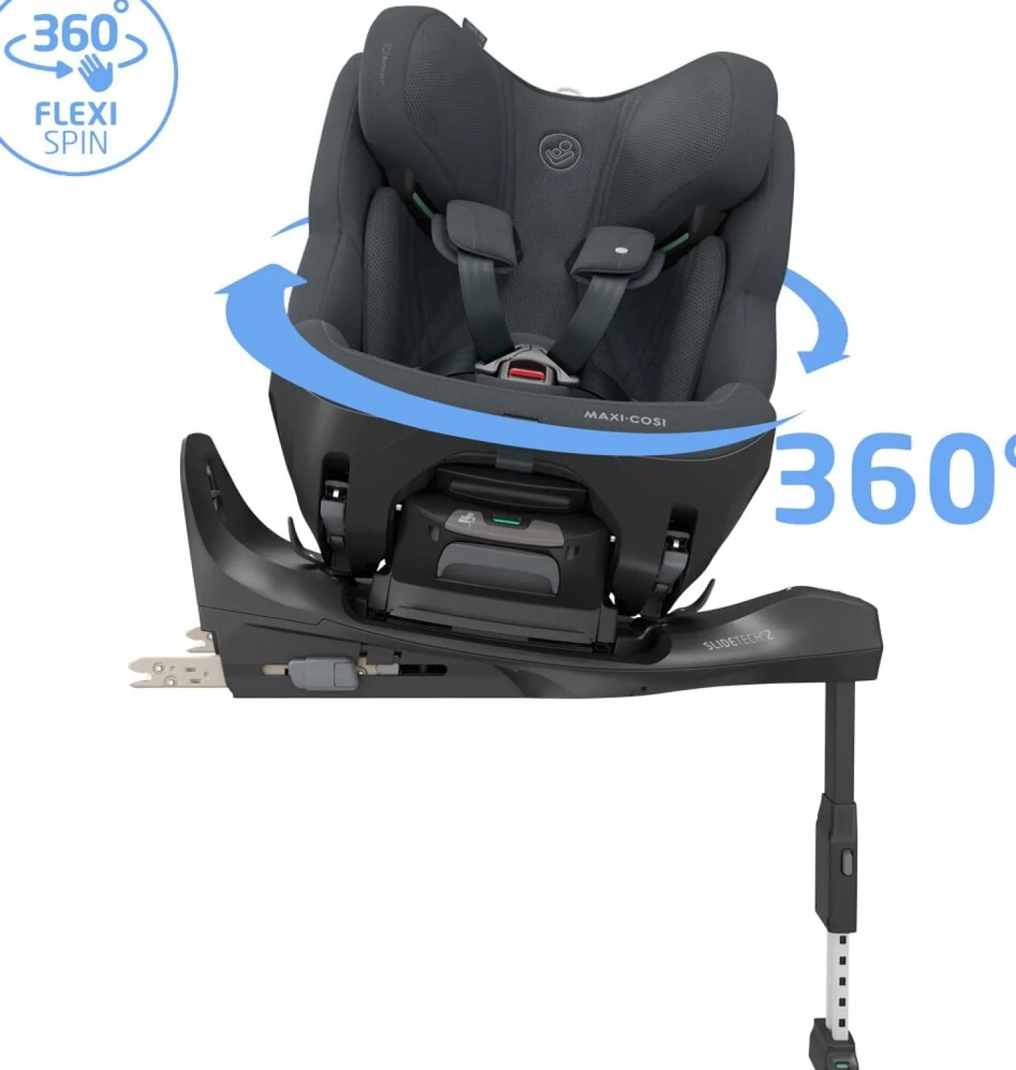 Maxi Cosi Siège auto Pearl Xl Slide Pro Authentic Graphite