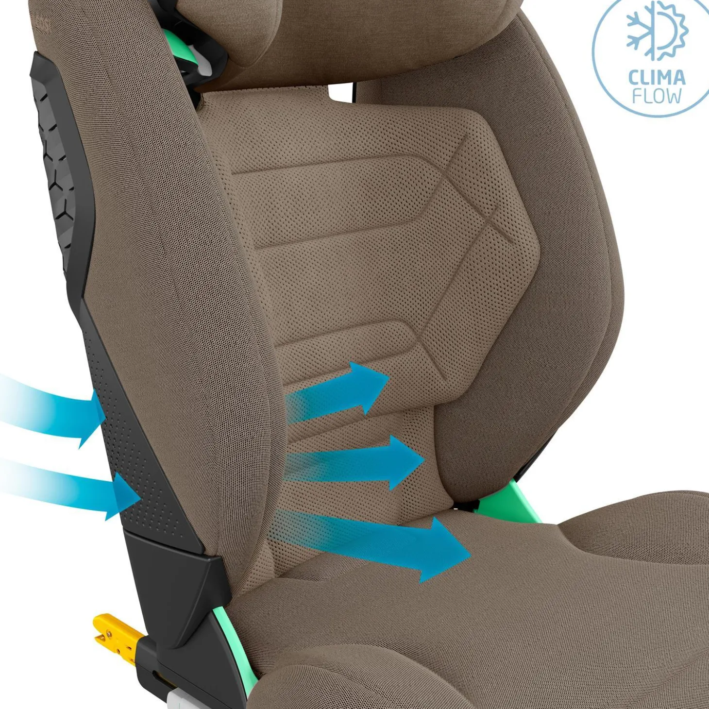 Maxi Cosi Siège auto Rodifix pro 2 i-size Authentic Truffle
