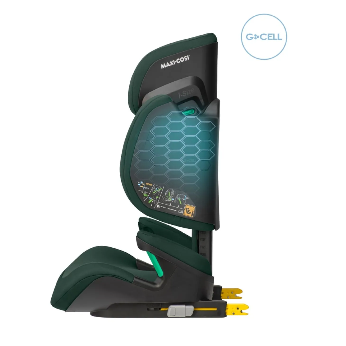 Maxi Cosi Siège auto RodiFix R I-Size Authentic Green