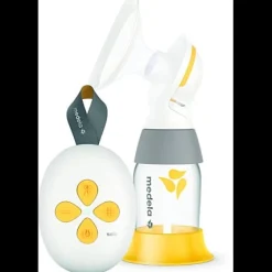 Medela                    Tire-lait électrique simple Solo    Blanc, Jaune Et Transparent            24 mm
