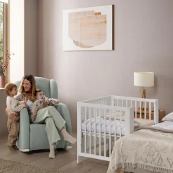 Micuna Berceau Converbaby 12en1 Blanc 70x140 cm