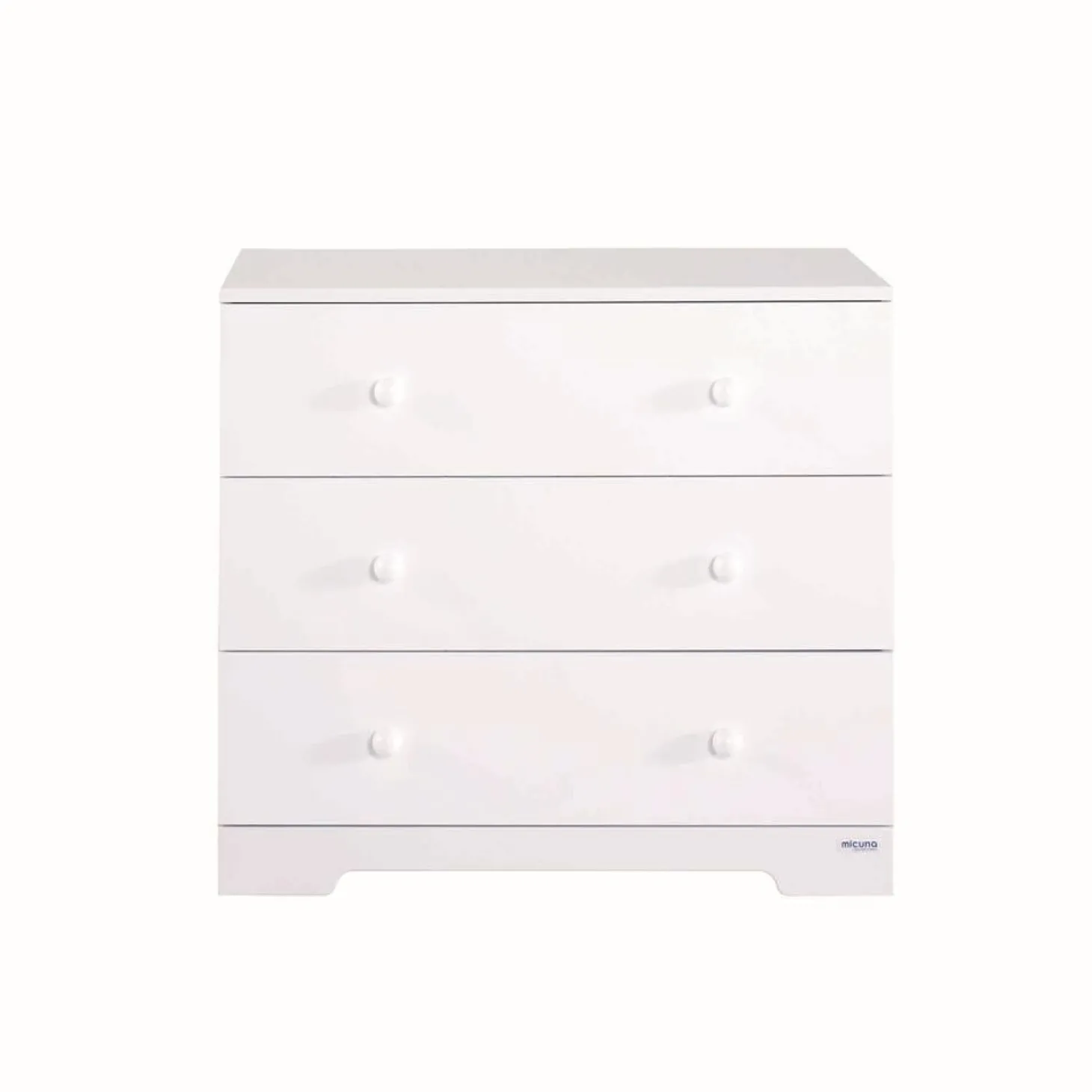 Micuna Commode Blanc Poigneé Balle Cire