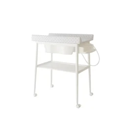 Micuna Commode à langer avec baignoire Smart Blanc