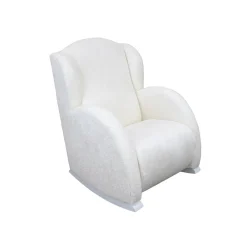 Micuna Fauteil d'Allaitement Flor Blanc Boucle Blanc