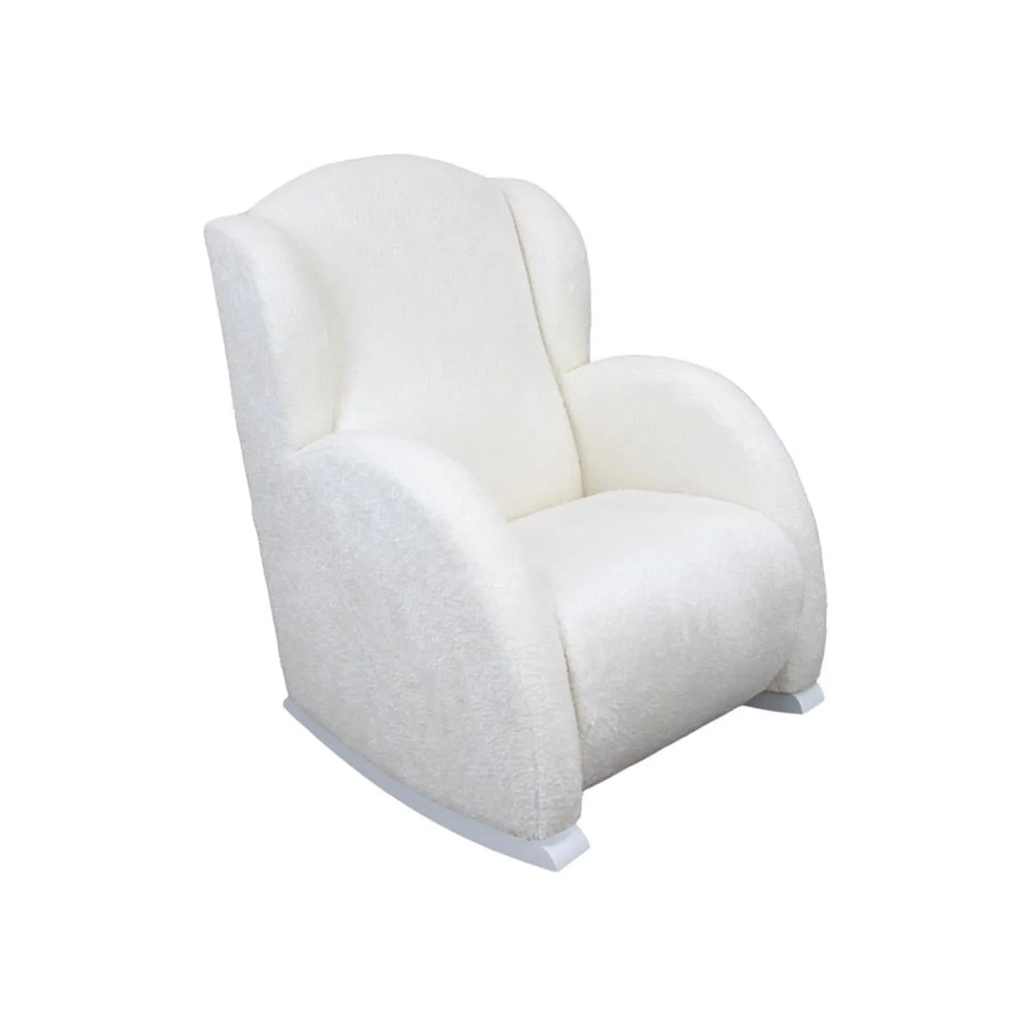 Micuna Fauteil d'Allaitement Flor Blanc Boucle Blanc