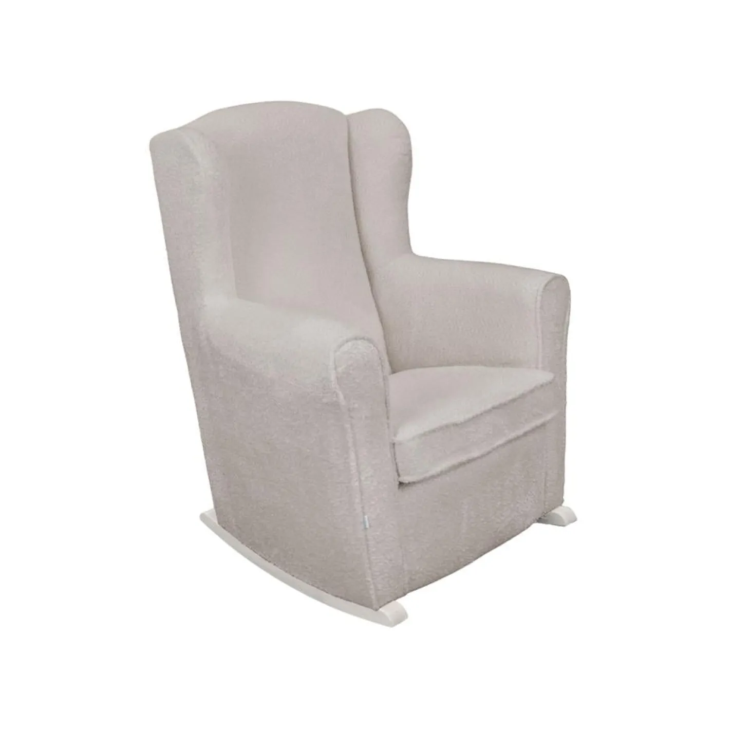 Micuna Fauteil d'Allaitement Nanny Slow System Blanc Boucle Gris