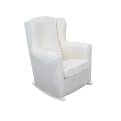 Micuna Fauteil d'Allaitement Nanny Blanc Boucle Blanc