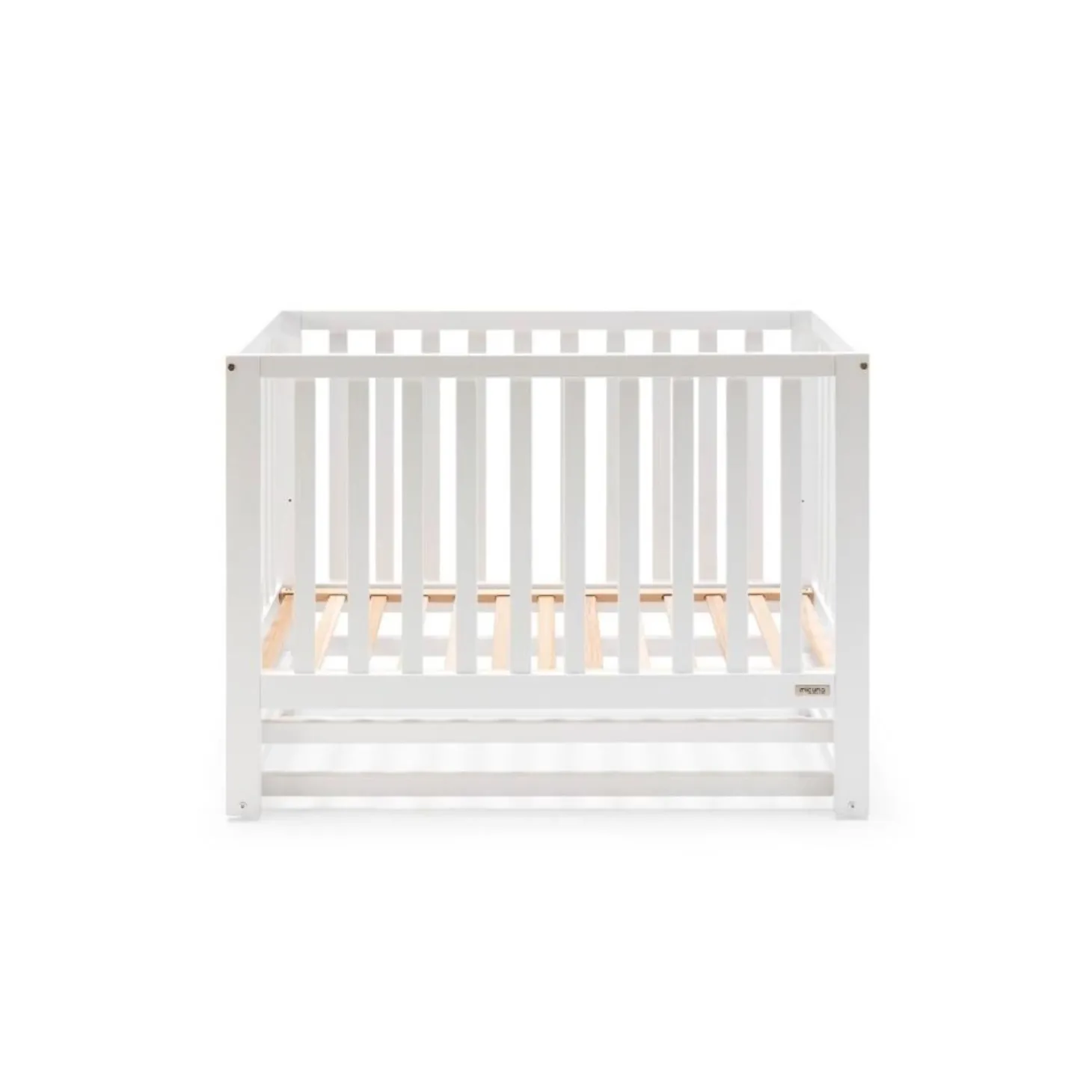 Micuna Lit bébé à bascule Annie Blanc 60x120 cm