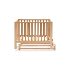 Micuna Lit bébé à bascule Annie Marron 60x120 cm