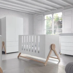 Micuna Lit bébé bed swing Blanc 70x140 cm