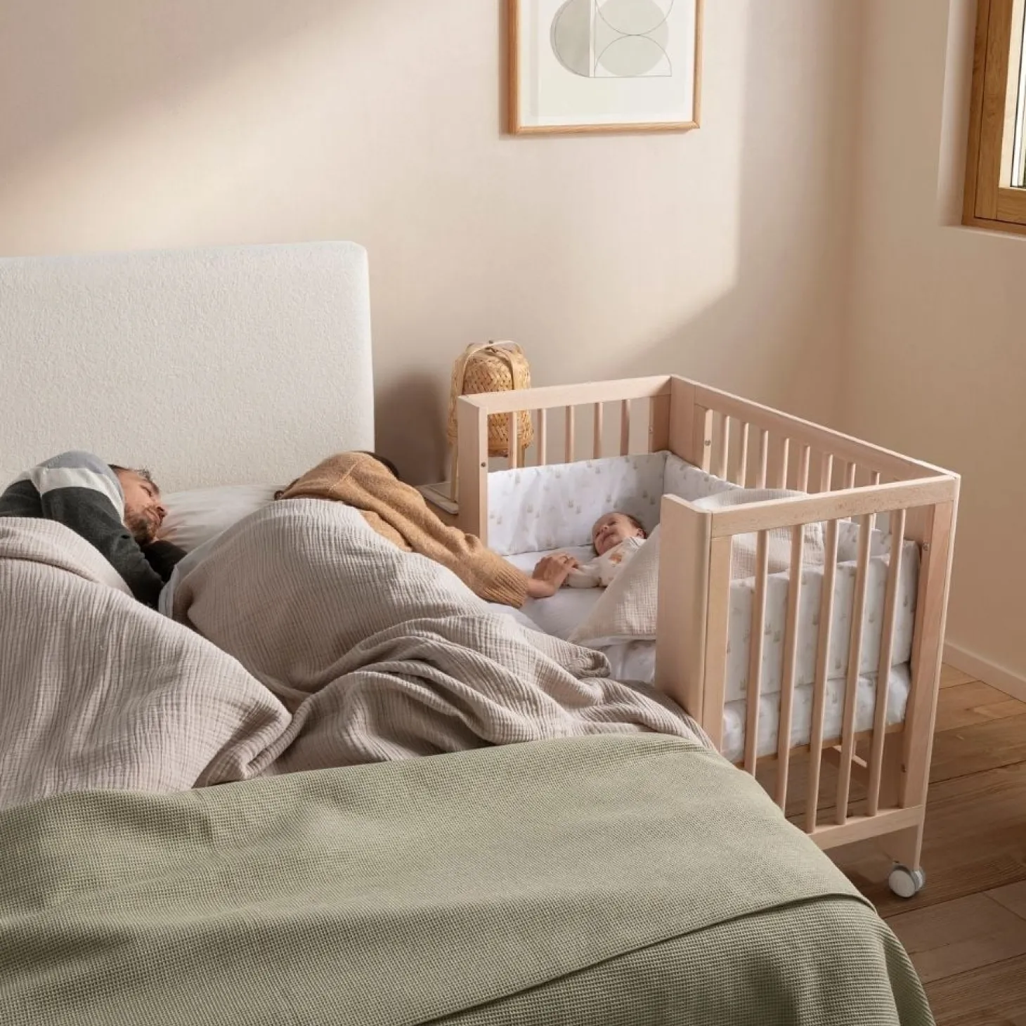 Micuna Lit bébé Converbaby Marron