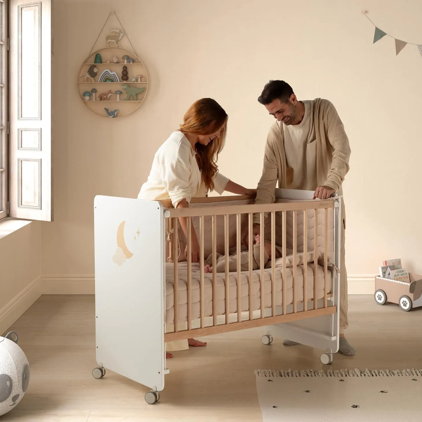 Micuna Lit Bébé Lupita Blanc Wood 60x120 cm