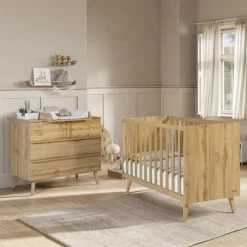 Micuna Lit Bébé Martha Marron 60x120 cm