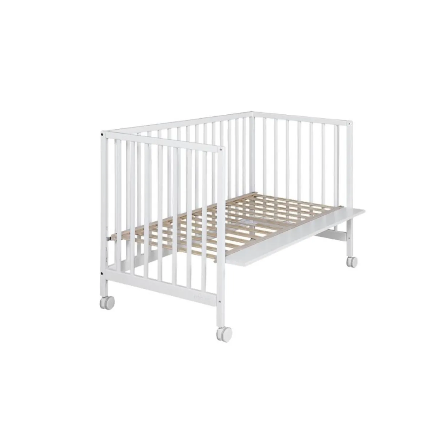 Micuna Lit Bébé Mountain Blanc 60x120 cm