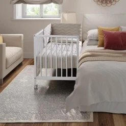 Micuna Lit Bébé Mountain Blanc 60x120 cm