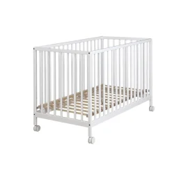 Micuna Lit Bébé Mountain Blanc 60x120 cm