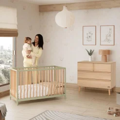 Micuna Lit Bébé Mountain Menthe Wood 60x120 cm
