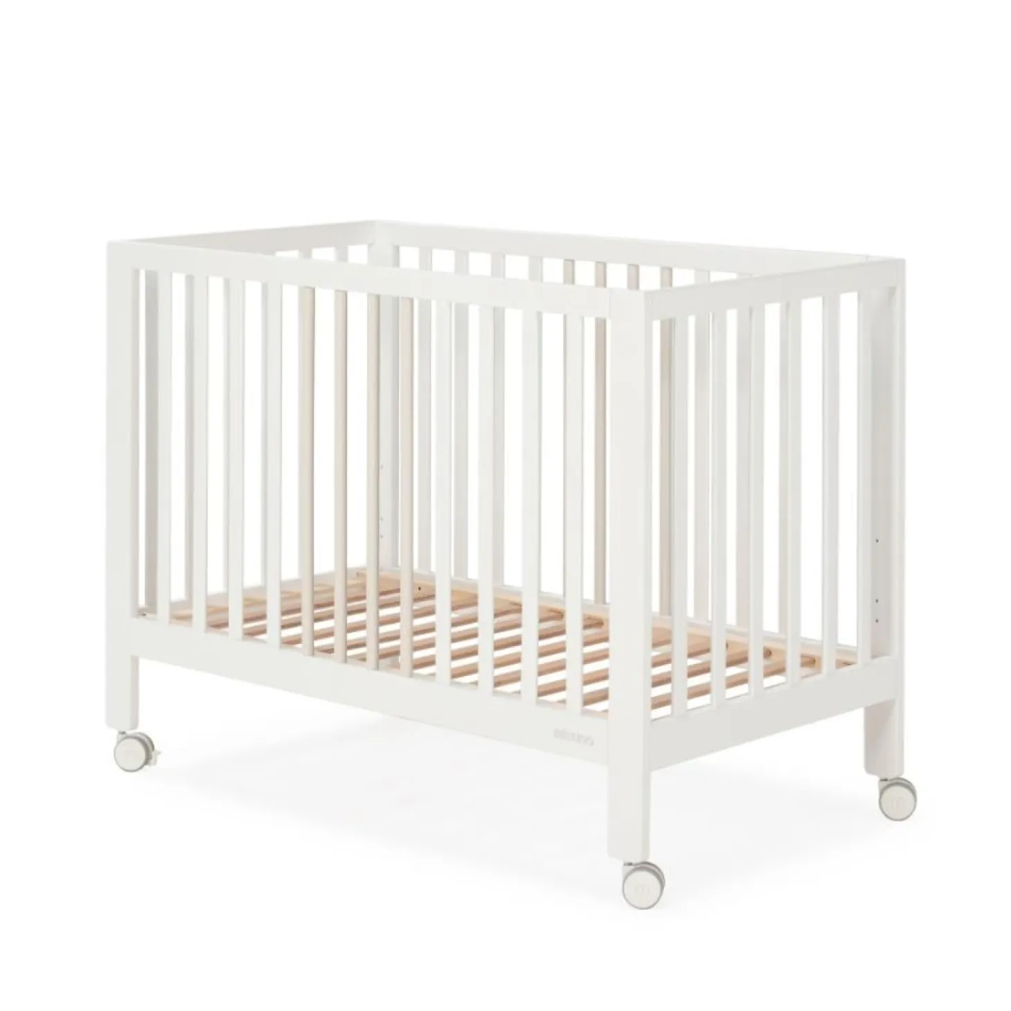 Micuna Lit Bébé Nayra Blanc Taupe 60x120 cm