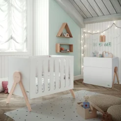 Micuna                    Lit bébé Swing    Blanc            60x120 cm