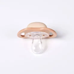 Mimipioupiou Sucette réutilisable à téterelle interchangeable Gris perle Colors