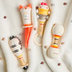 Miniland Hochet Foxy Multicolore