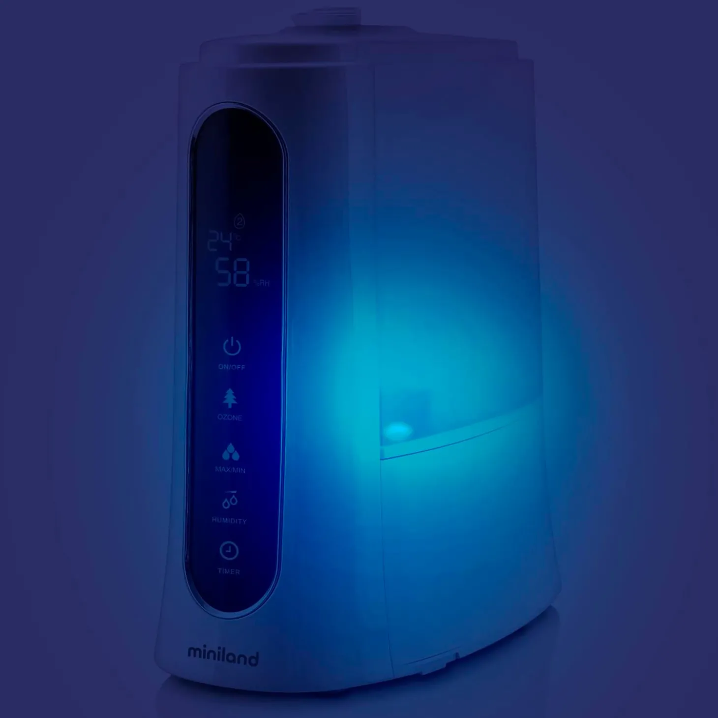 Miniland Humidificateur humitouch pure Blanc