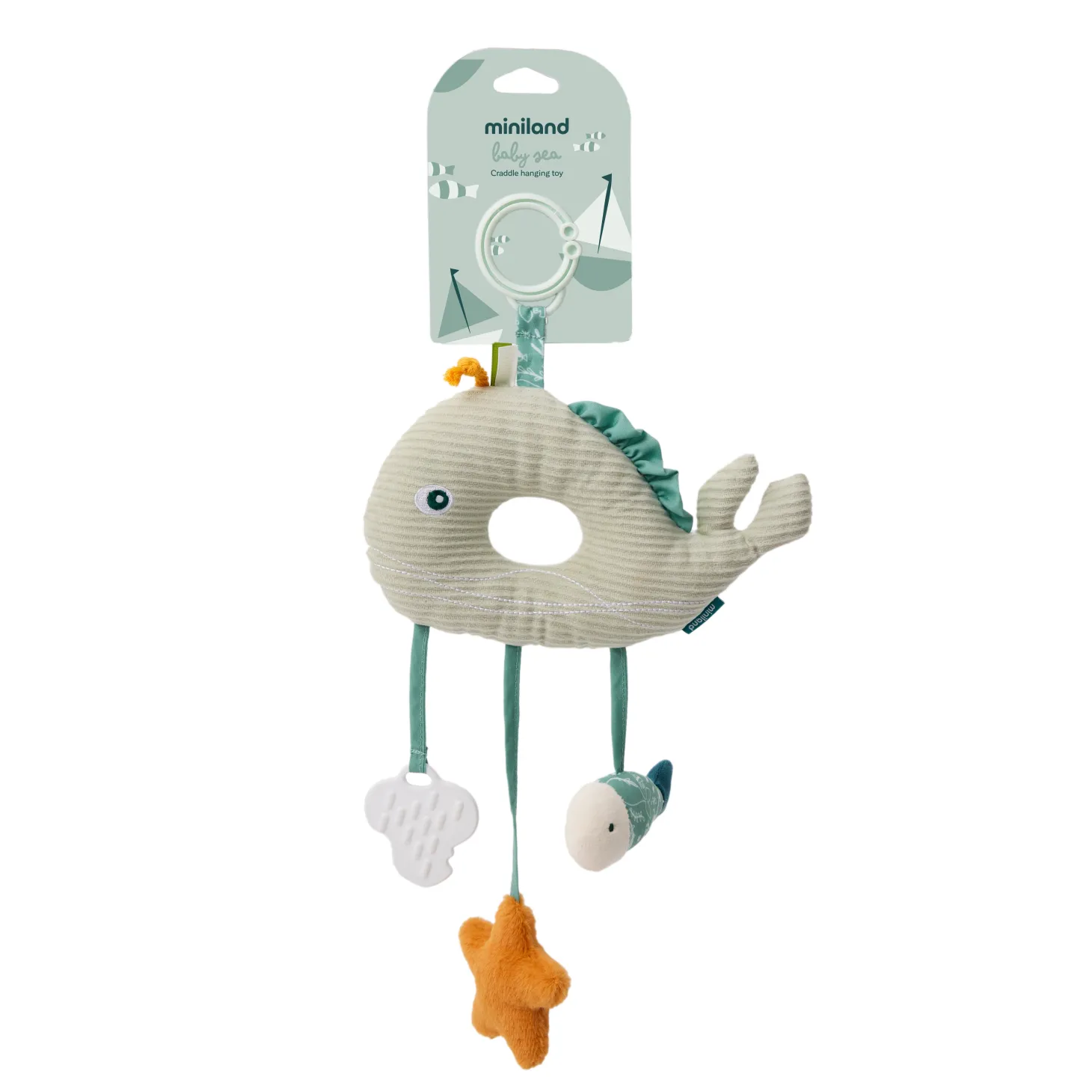 Miniland Jouets suspendus Bébé Mer Multicolore
