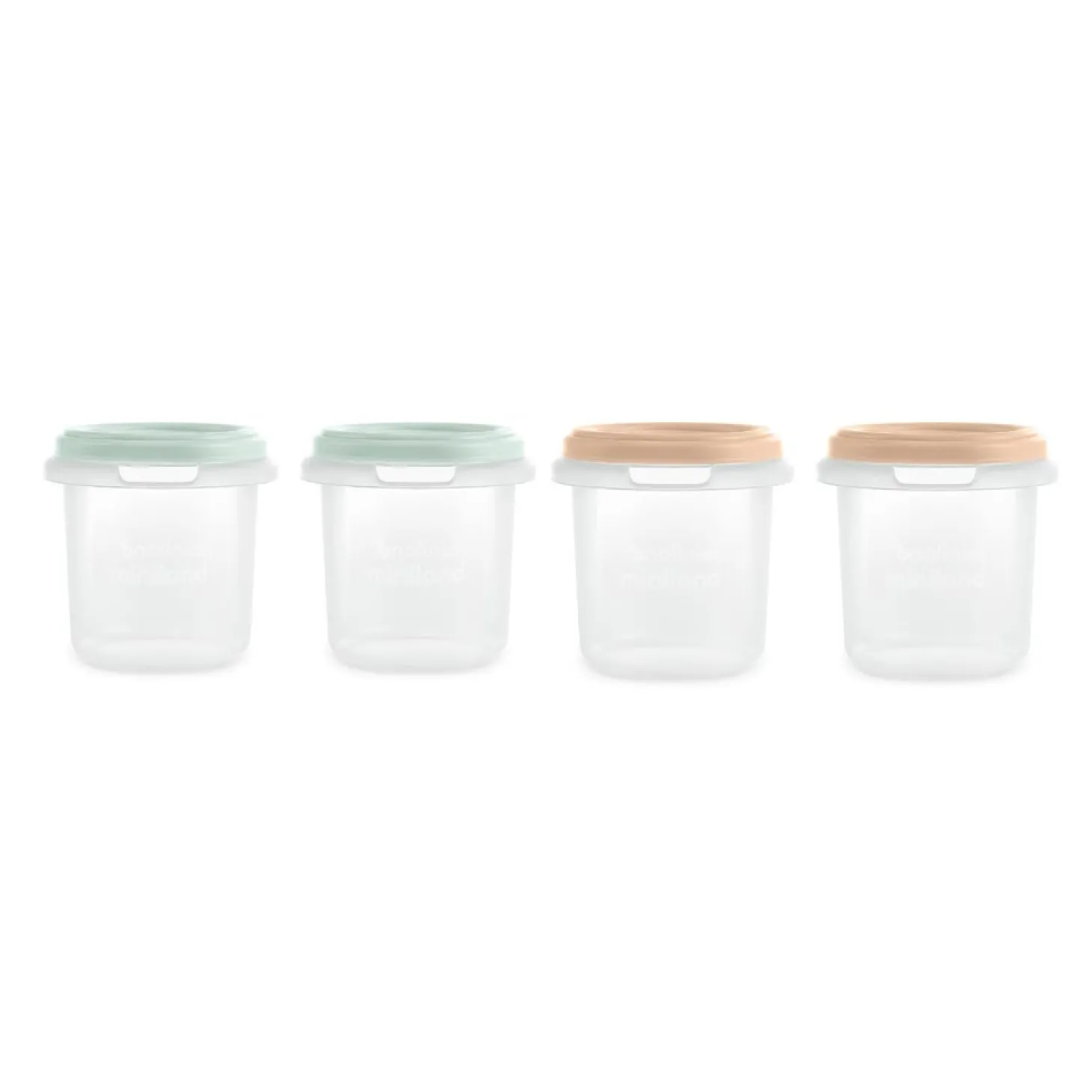 Miniland Set de 4 Pots de Conservation Pays de Rêve Multicolore