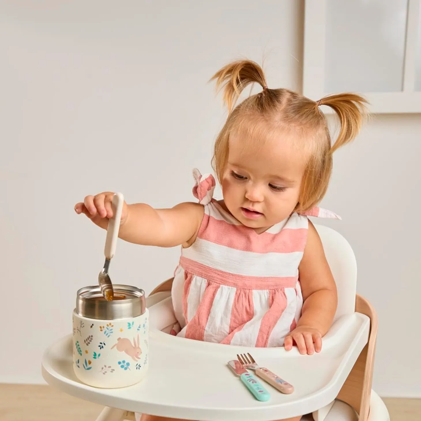 Miniland Thermos Pour Aliments Mini Lapin