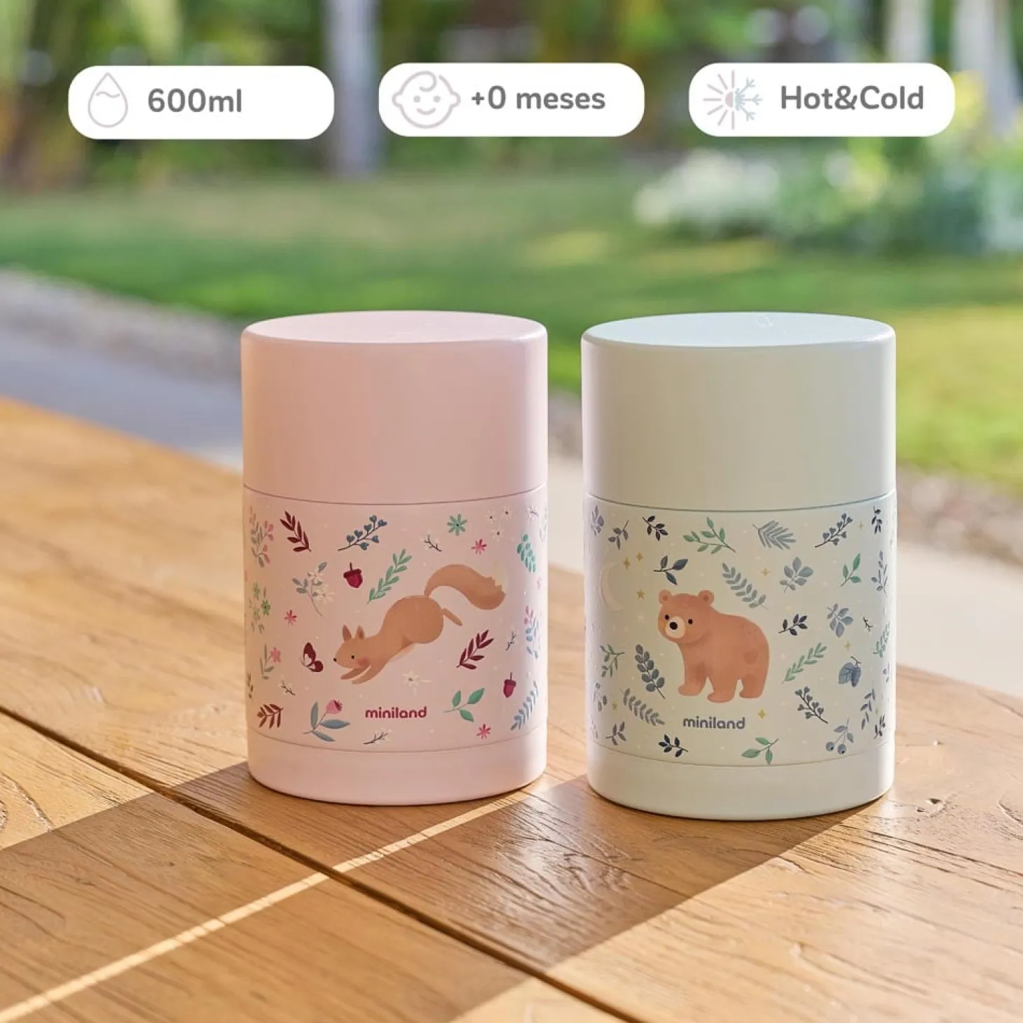 Miniland Thermos Pour Aliments Ours
