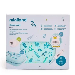 Miniland Trousse de 3 Thermomètres Ours