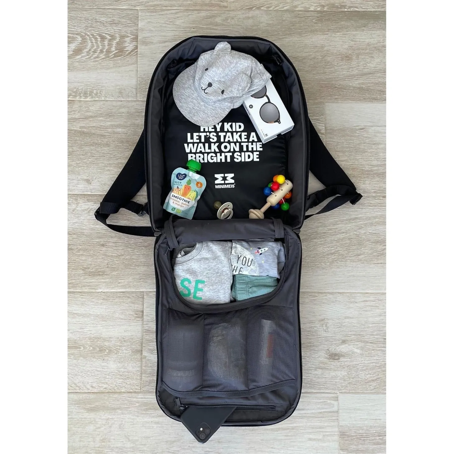 Minimeis Sac à dos G5 Hero Black
