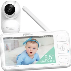 Momcozy                    Babyphone Vidéo BM03    blanc