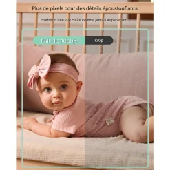 Momcozy                    Babyphone Vidéo BM03    blanc