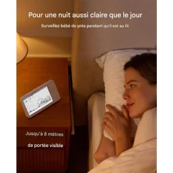 Momcozy                    Babyphone Vidéo BM03    blanc