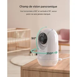 Momcozy Caméra pour BM03 Blanc