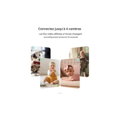 Momcozy Caméra pour BM03 Blanc