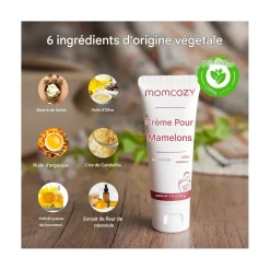Momcozy Crème pour mamelons Vegan Blanc