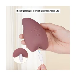 Momcozy                    Masseur de lactation chauffant 2-en-1    Vieux Rose