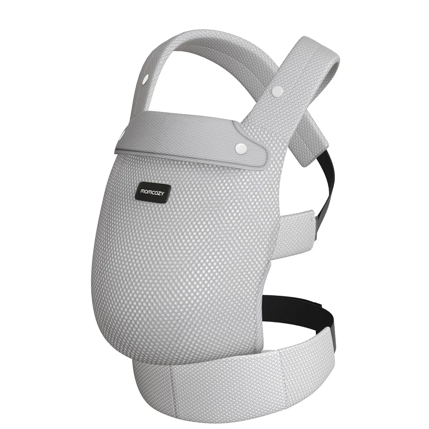 Momcozy Porte-bébé en maille respirante Gris