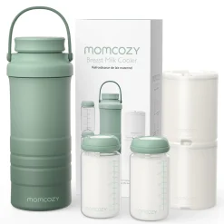 Momcozy Refroidisseur de lait maternel portable Vert 325 ml