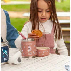 Monbento Kids                    Boîte à encas isotherme Handy    Fox             350 ml + 100 ml